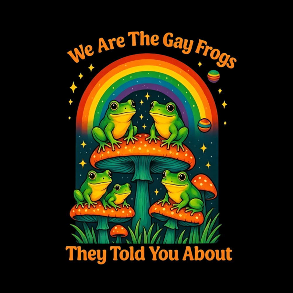 Gay Frogs Meme V-Neck Classic T-Shirt