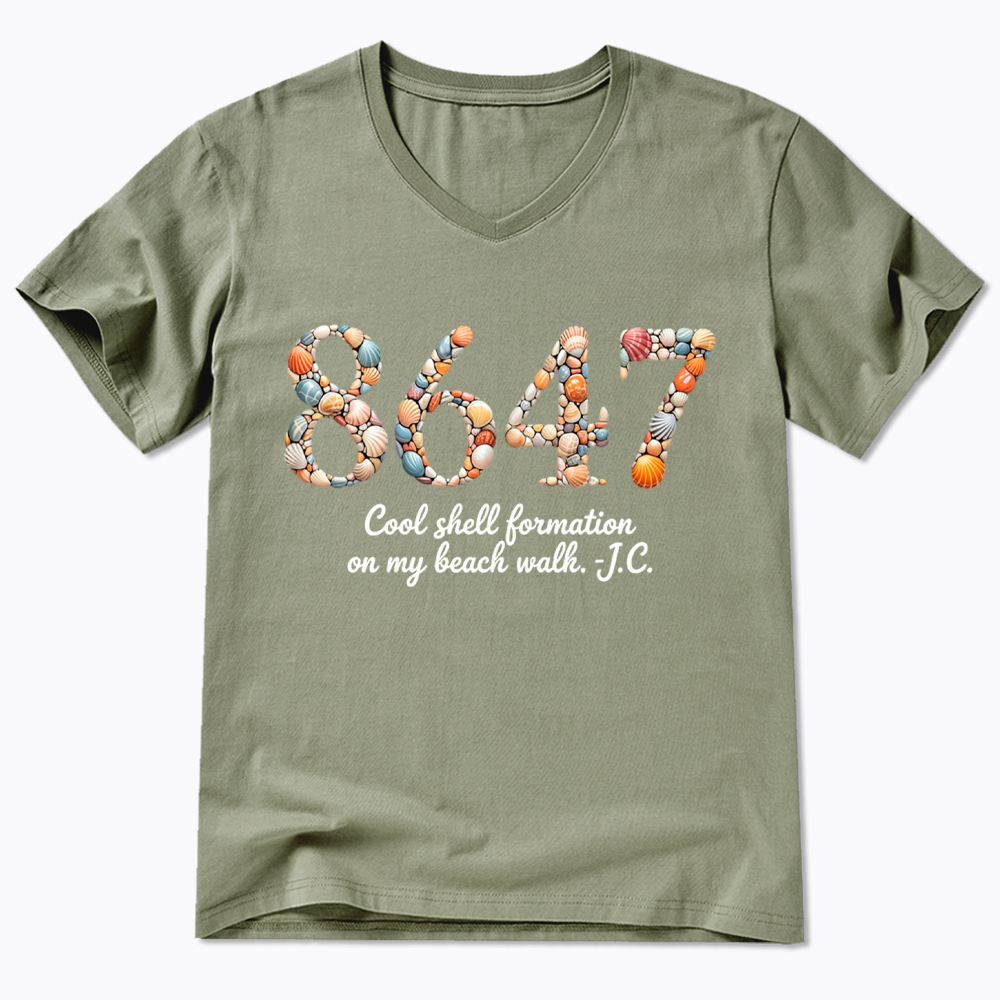 8647 V-Neck Classic T-Shirt