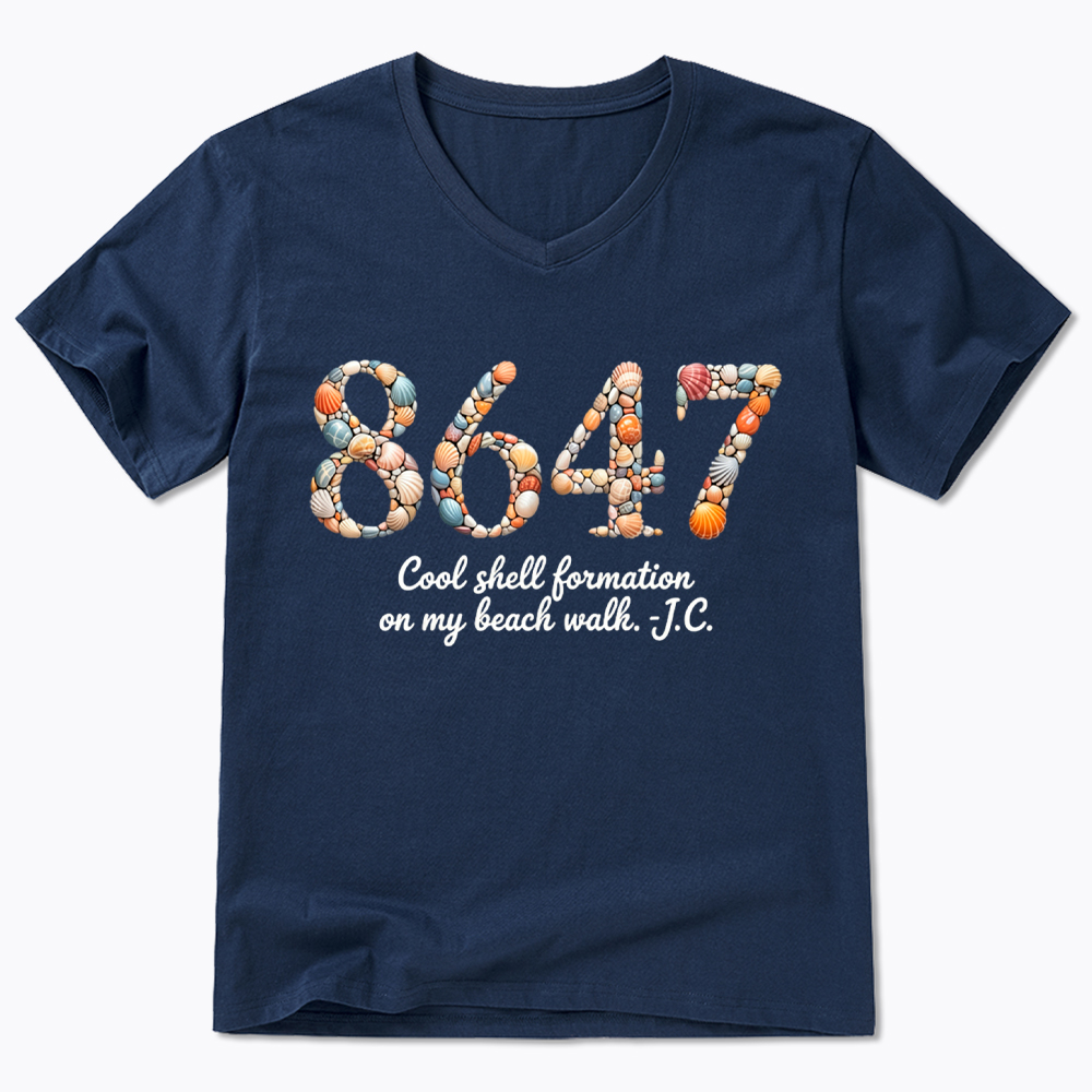 8647 V-Neck Classic T-Shirt
