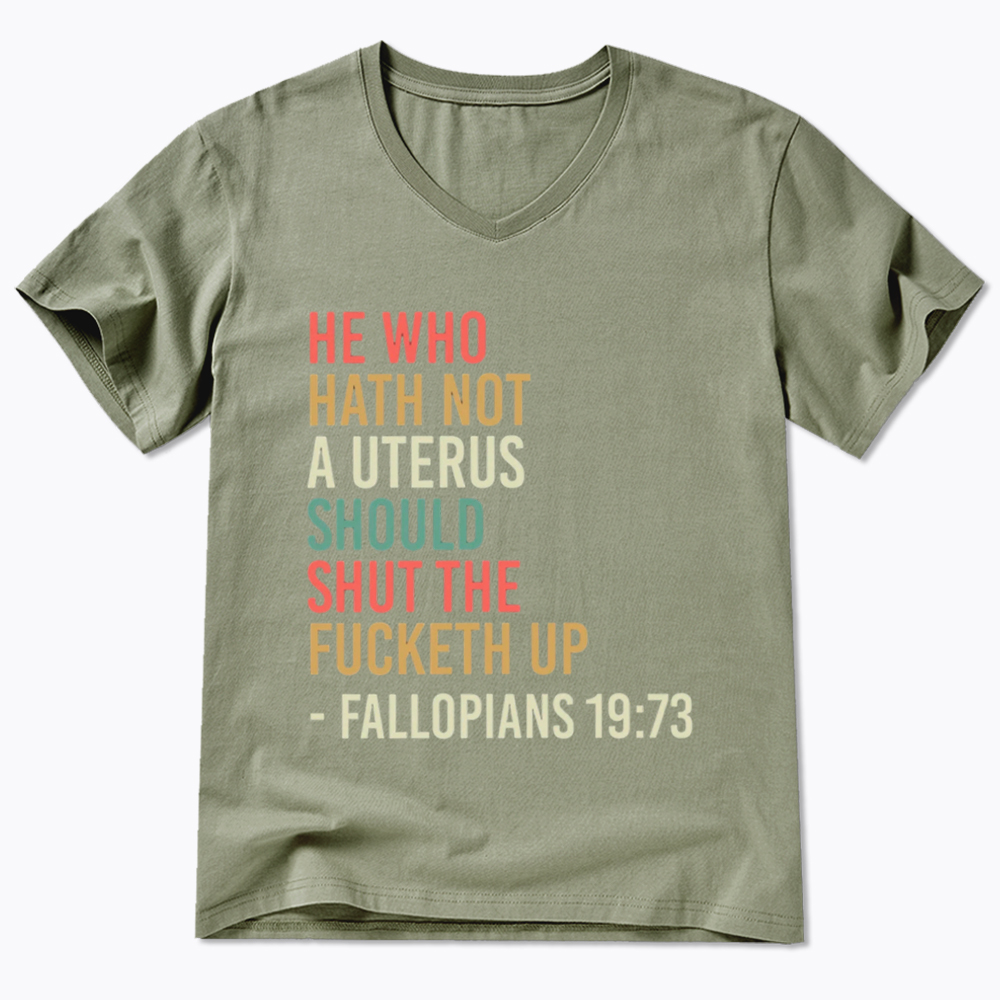 Pro Choice Feminist Women Rights V-Neck Classic T-Shirt