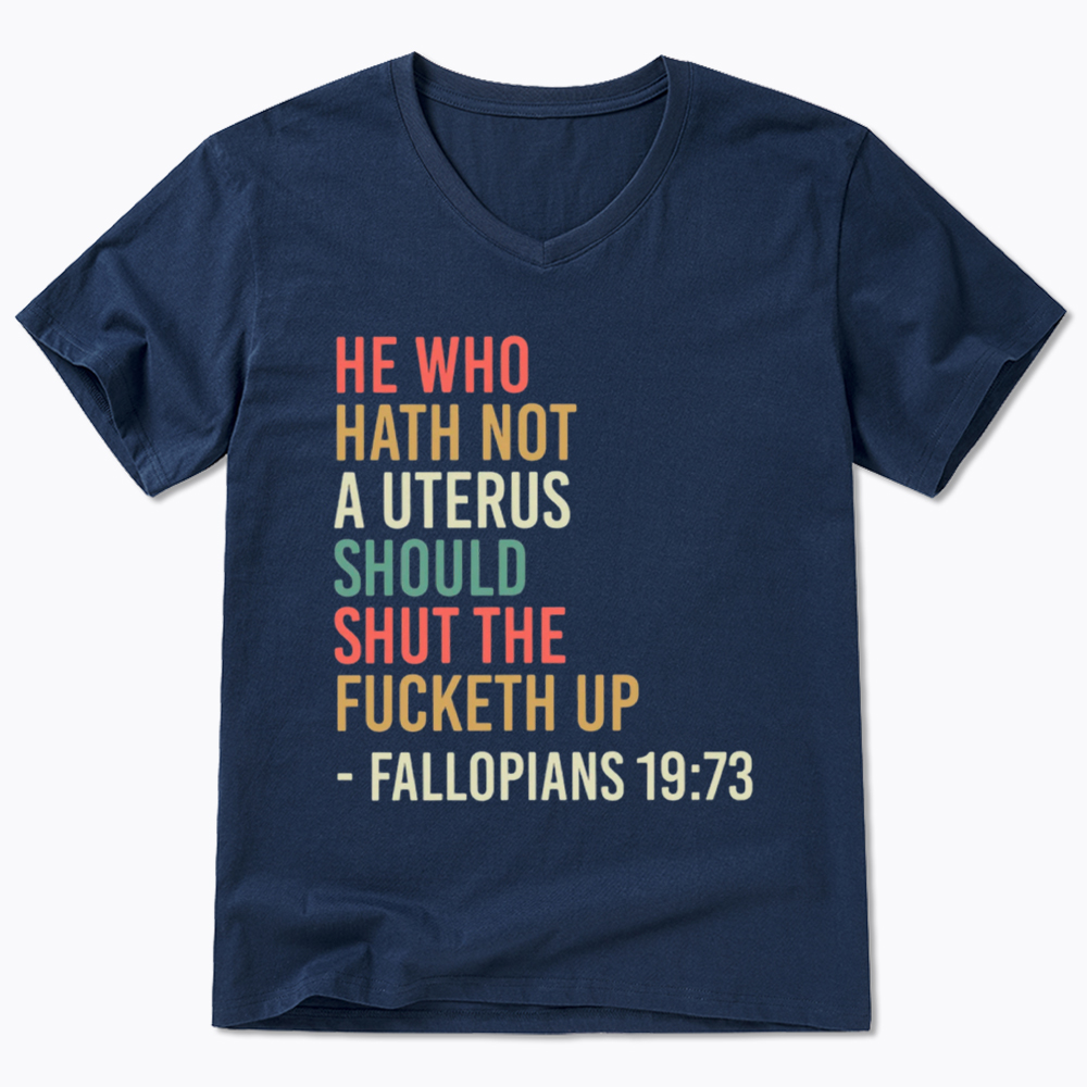 Pro Choice Feminist Women Rights V-Neck Classic T-Shirt