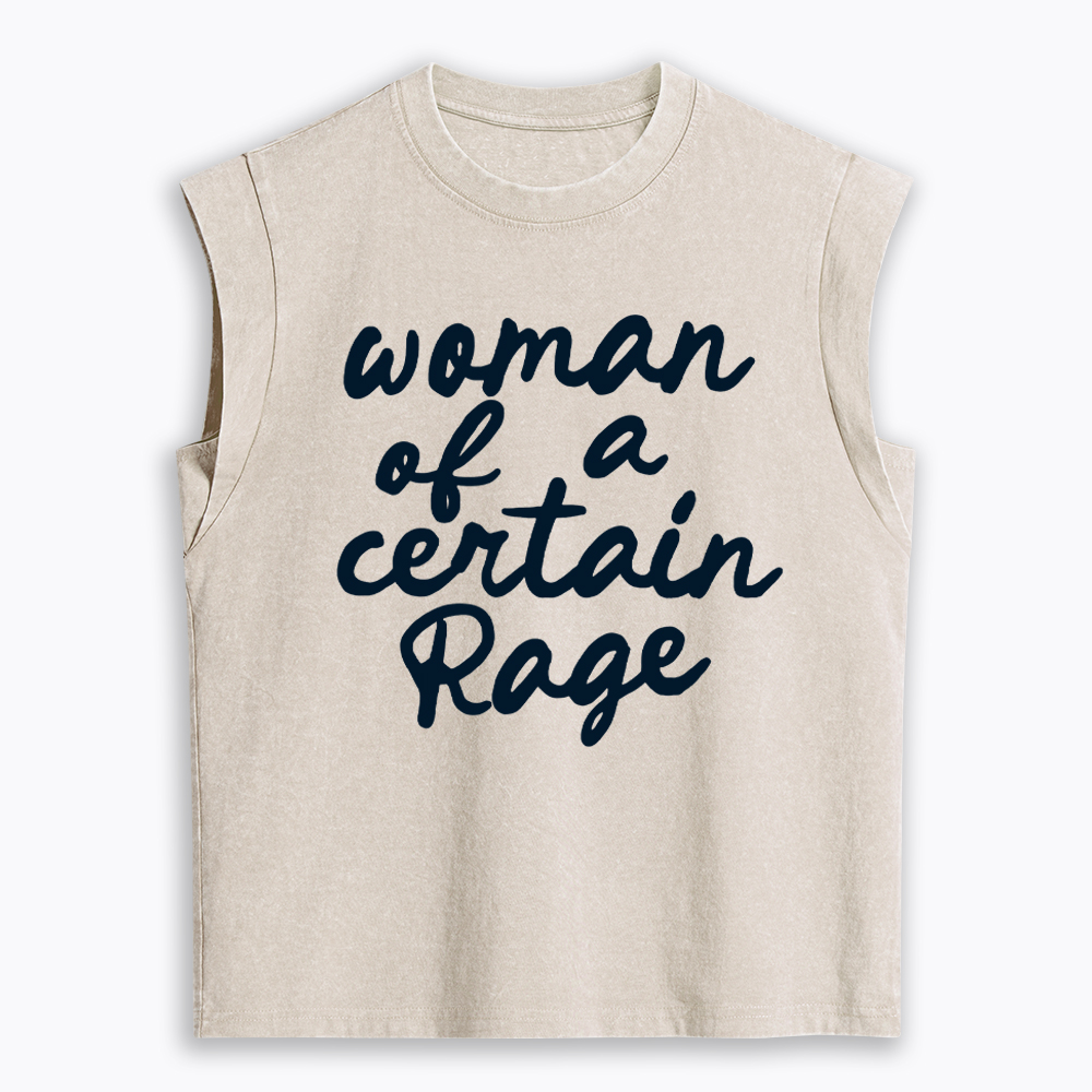 Woman of a Certain Rage Women's Washed Tank Top