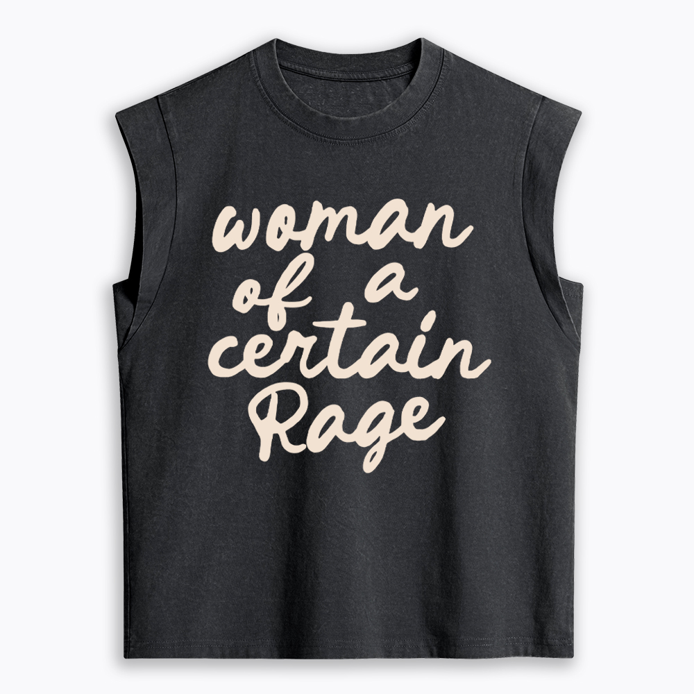 Woman of a Certain Rage Women's Washed Tank Top