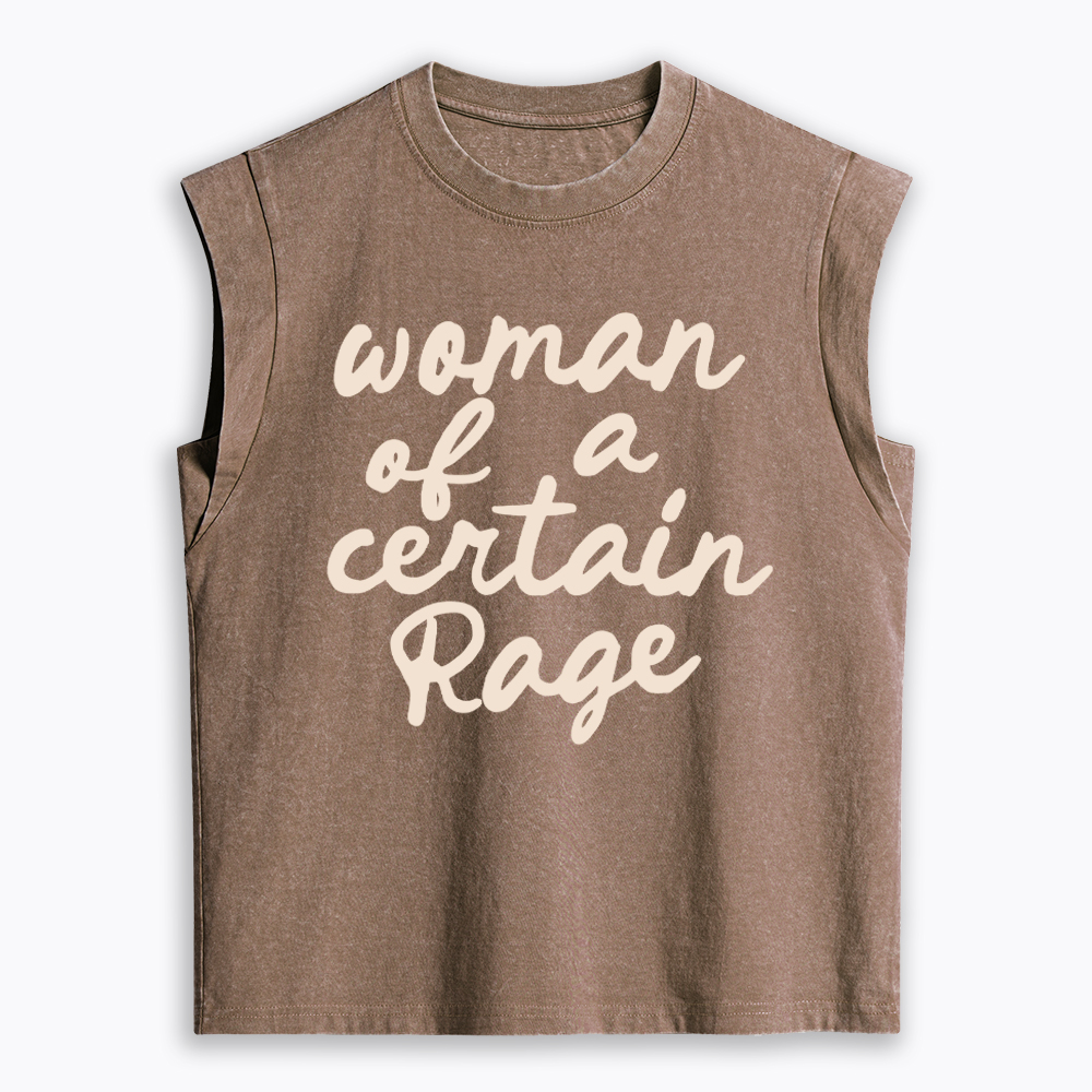 Woman of a Certain Rage Women's Washed Tank Top