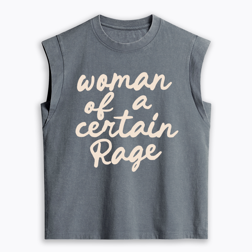 Woman of a Certain Rage Women's Washed Tank Top