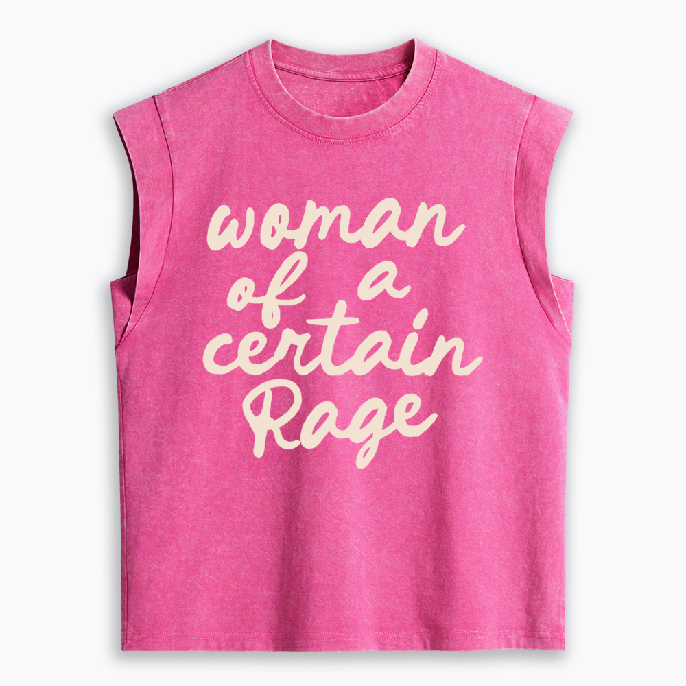 Woman of a Certain Rage Women's Washed Tank Top