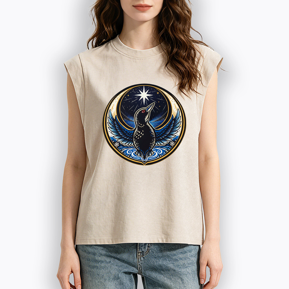 Rebel Loon Women's Washed Tank Top