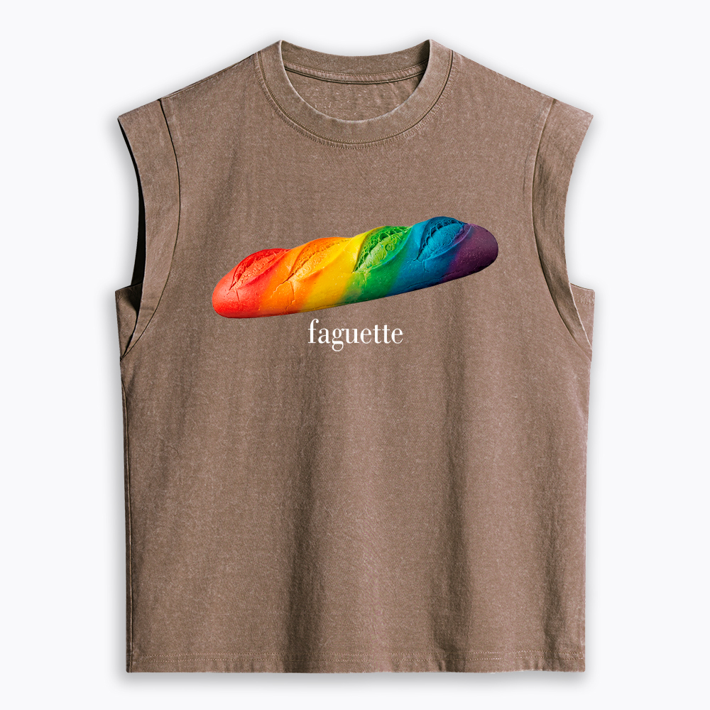 Faguette LGBT Comfort Colors Women's Washed Tank Top
