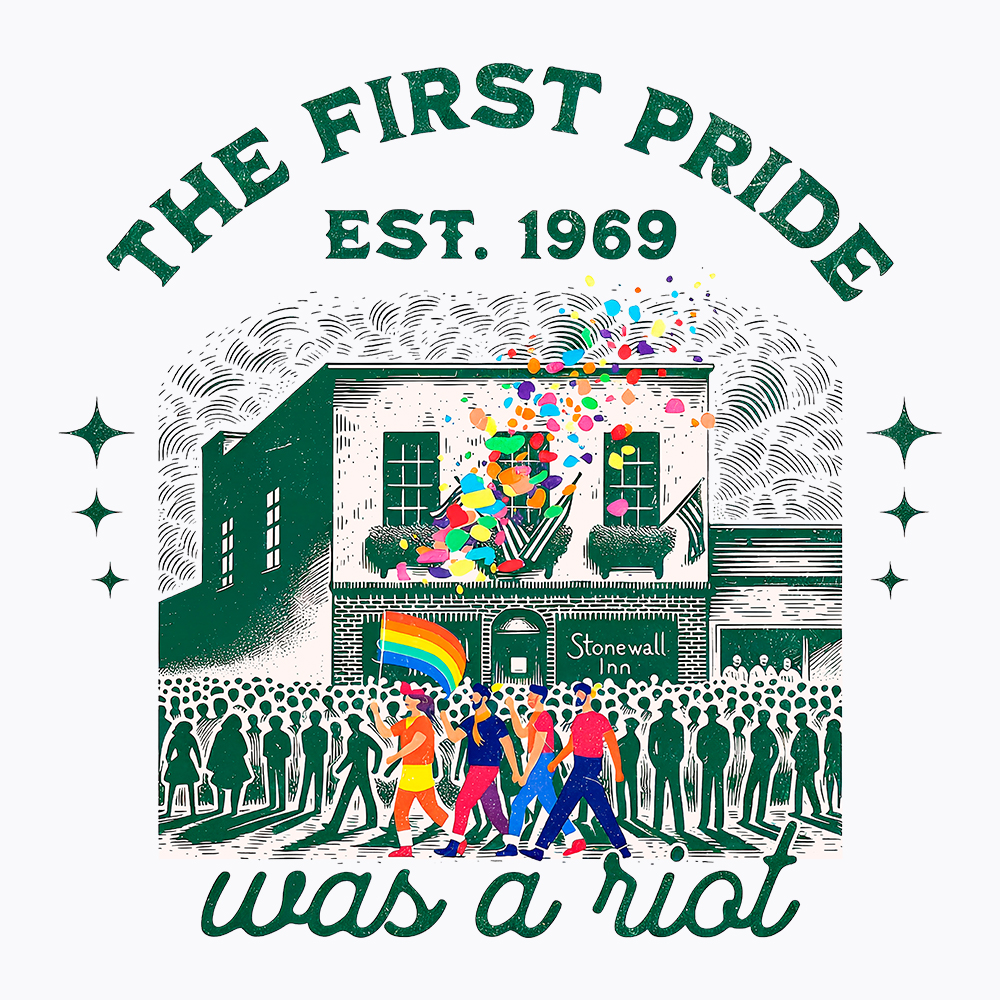The first Pride Was a Riot Cropped T-Shirt
