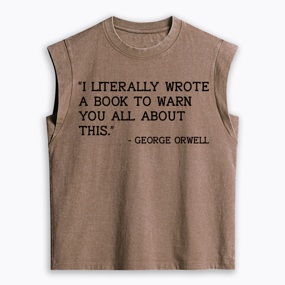 I Literally Wrote a Book to Warn You All About This Women's Washed Tank Top