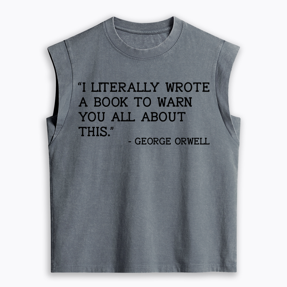I Literally Wrote a Book to Warn You All About This Women's Washed Tank Top