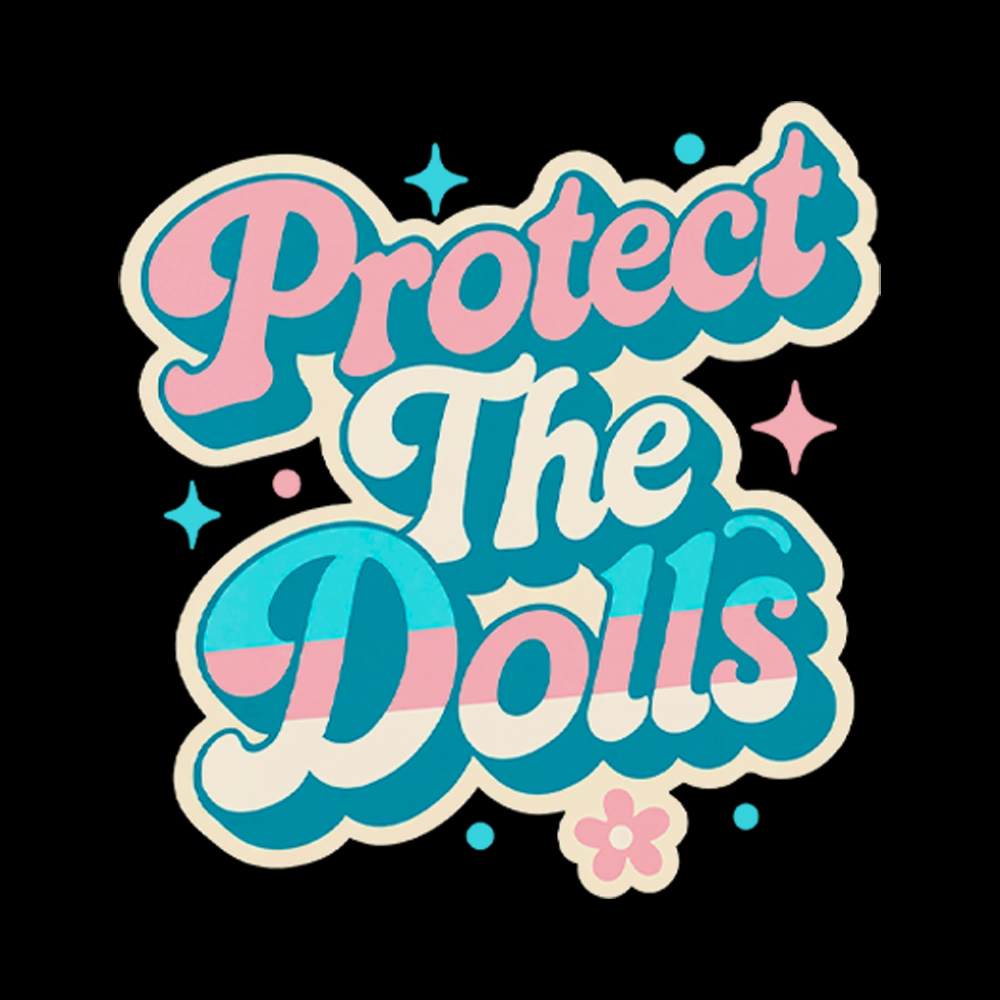 Protect The Dolls Transgender Pride Human Rights Women's Washed Tank Top