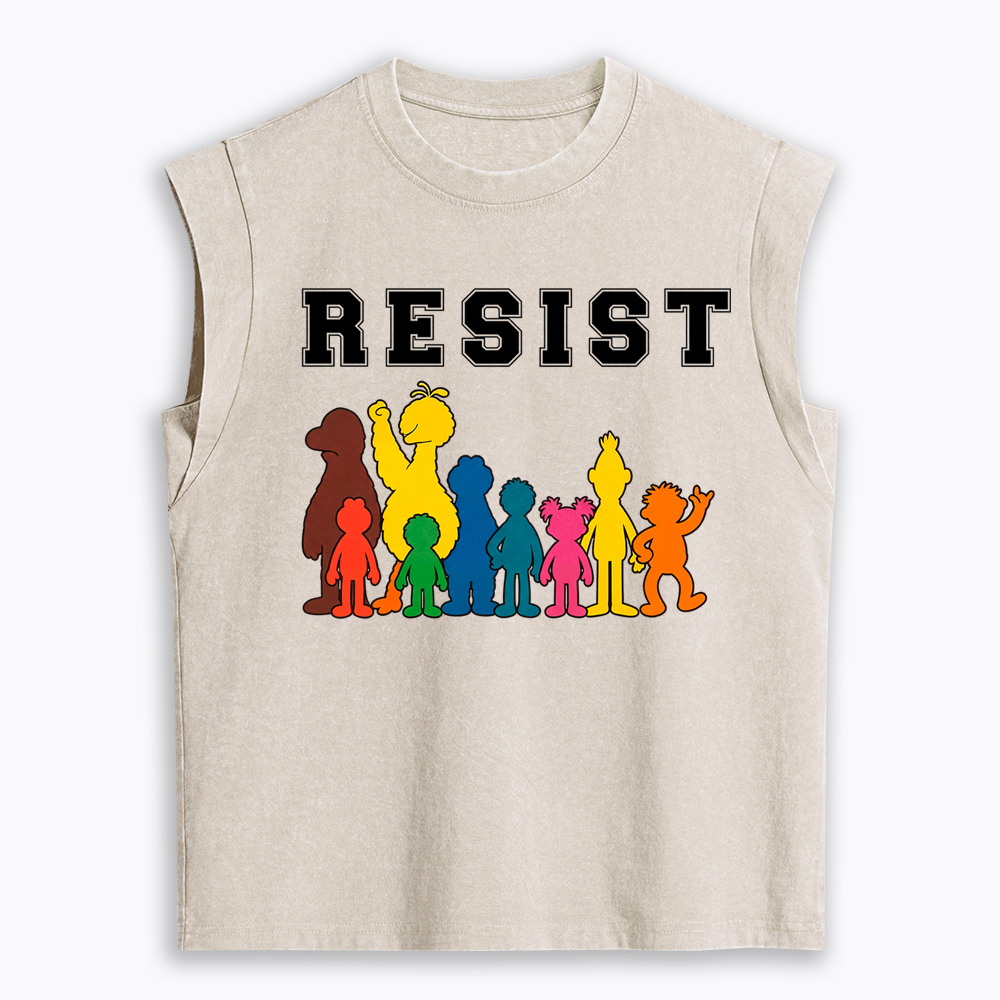 Save PBS Resist Women's Washed Tank Top