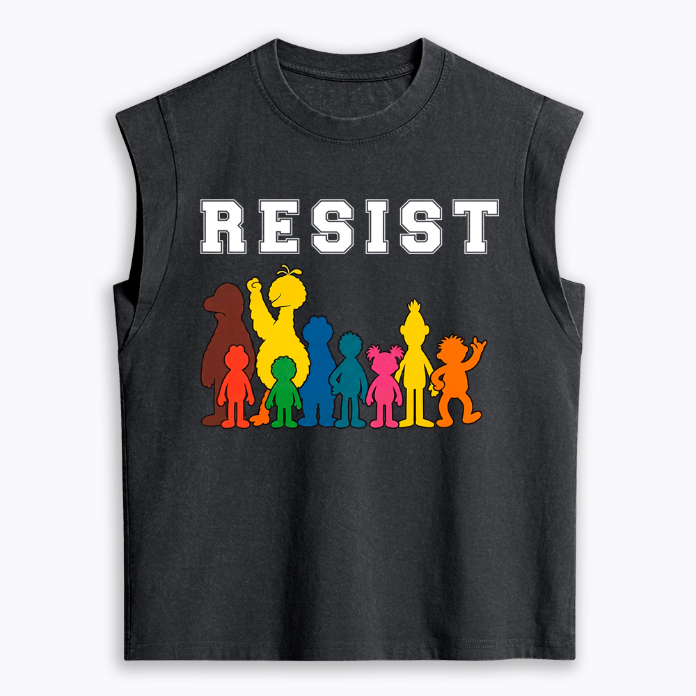 Save PBS Resist Women's Washed Tank Top