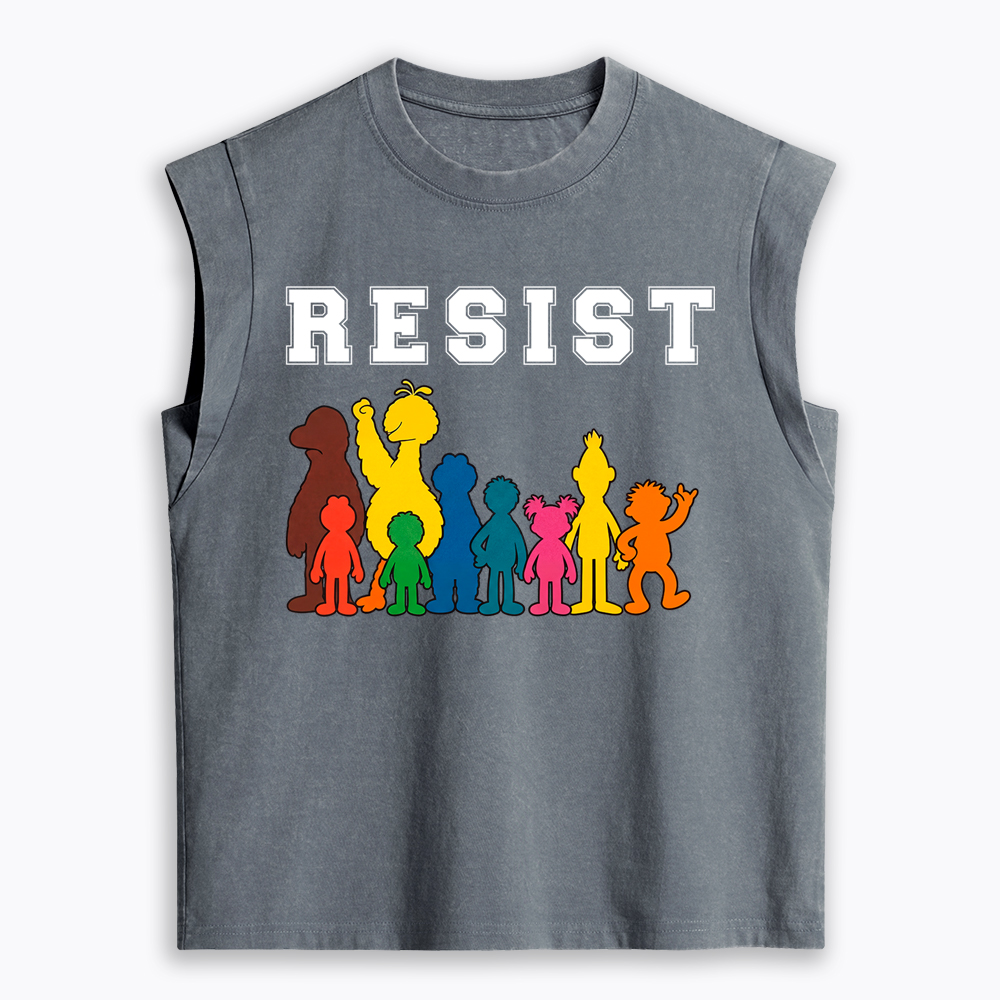 Save PBS Resist Women's Washed Tank Top