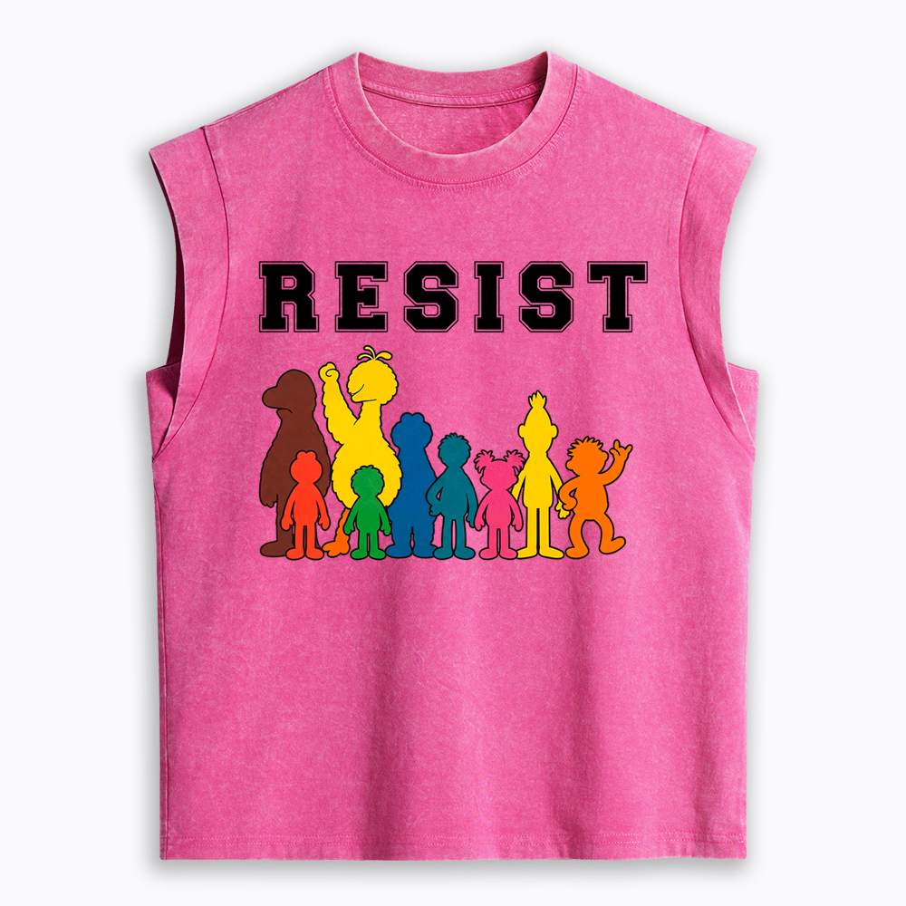 Save PBS Resist Women's Washed Tank Top