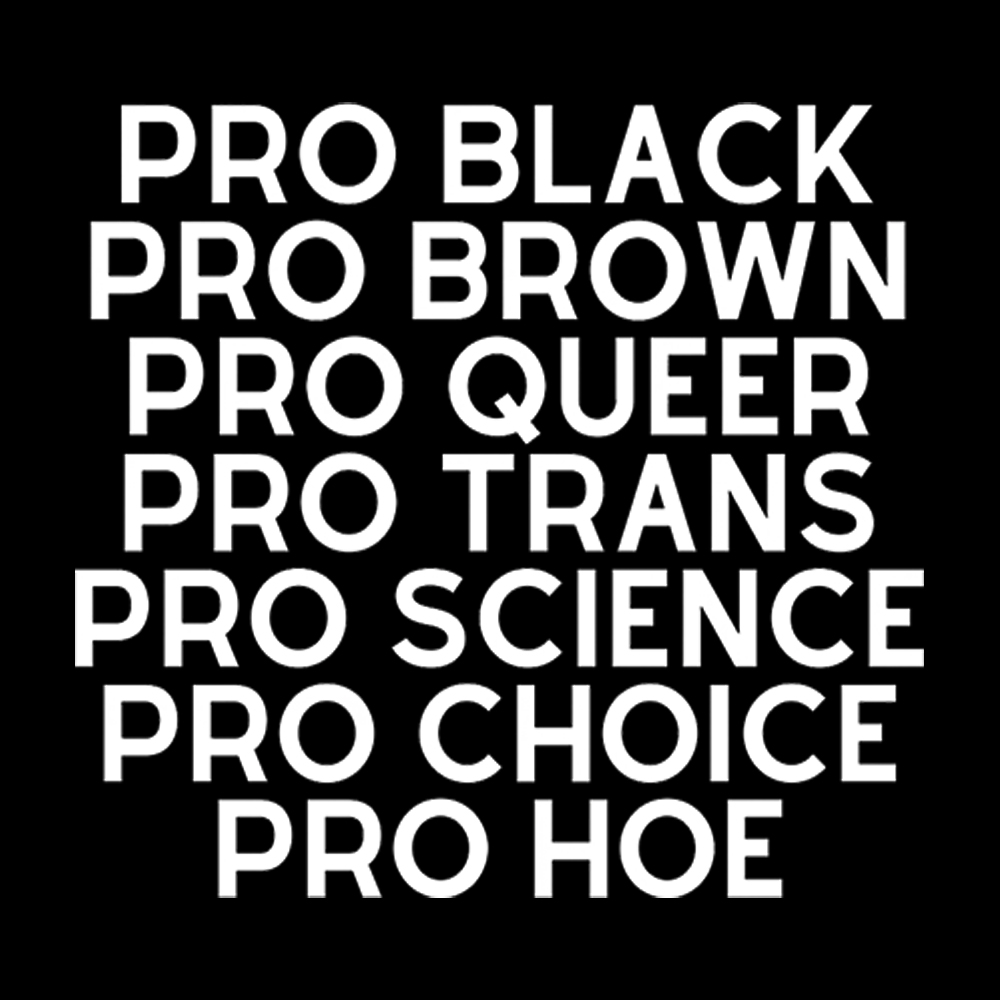 Pro Black Pro Hoe Women's Washed Tank Top