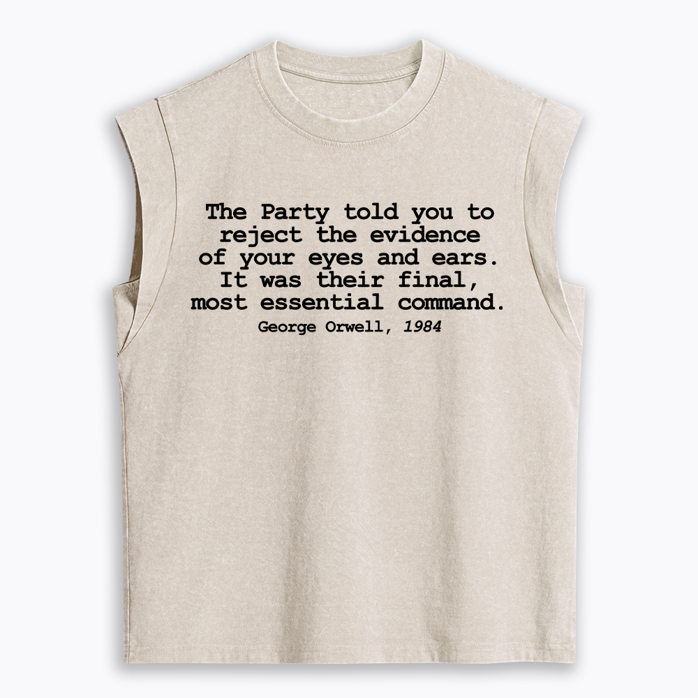 Reject The Evidence Women's Washed Tank Top
