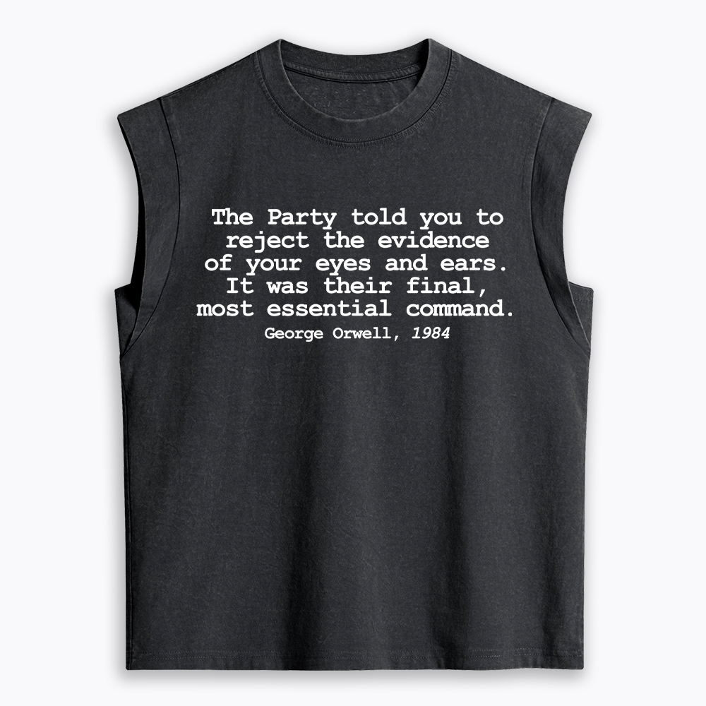 Reject The Evidence Women's Washed Tank Top
