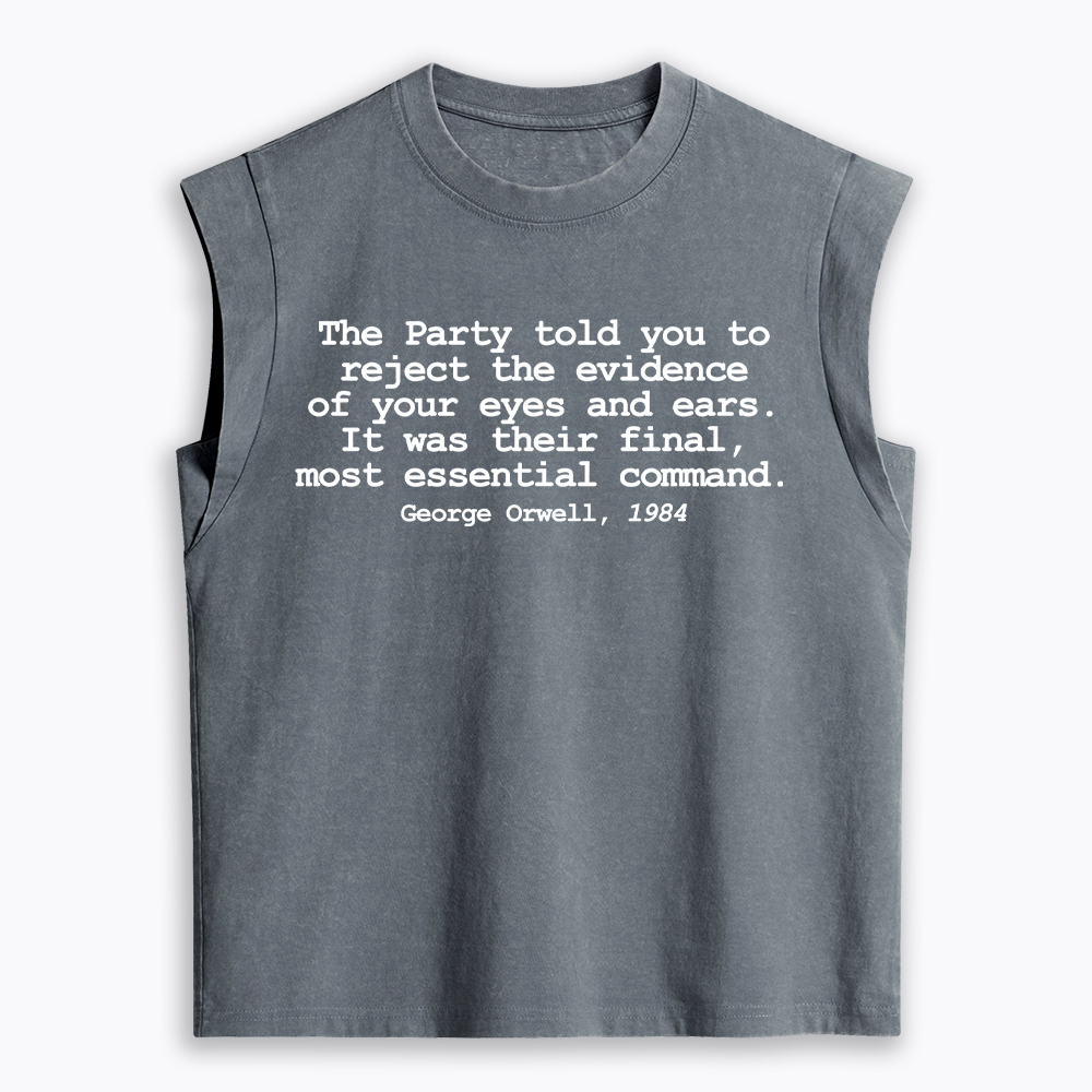 Reject The Evidence Women's Washed Tank Top
