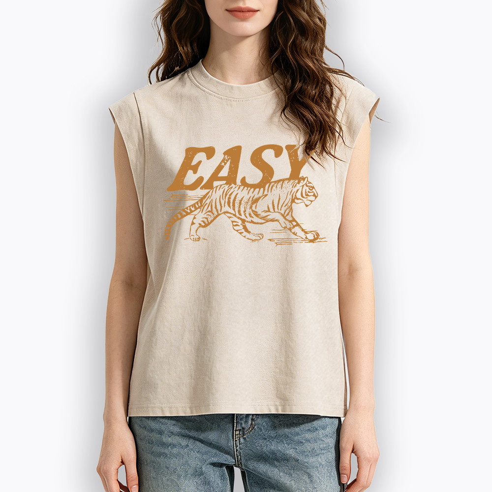 Easy Tiger Women's Washed Tank Top