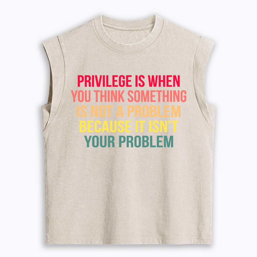 Social Justice Women's Washed Tank Top