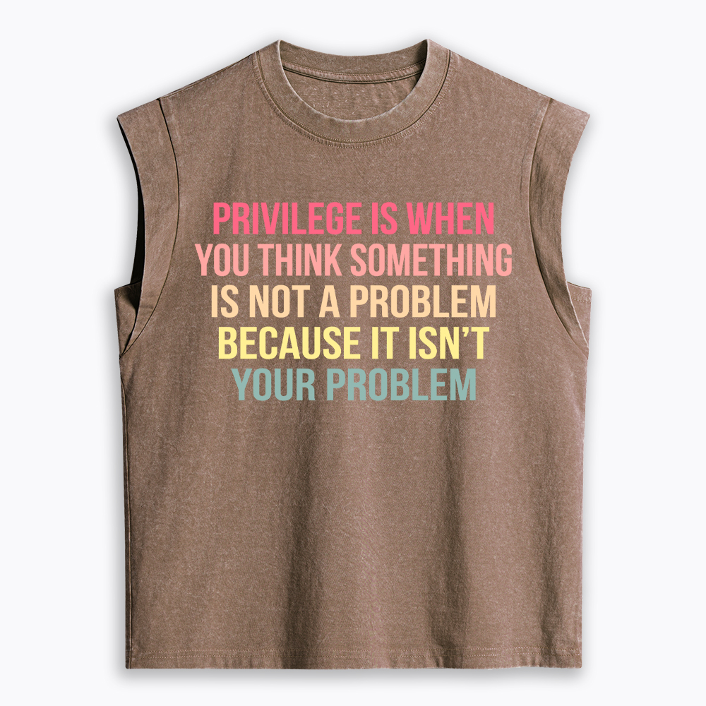 Social Justice Women's Washed Tank Top
