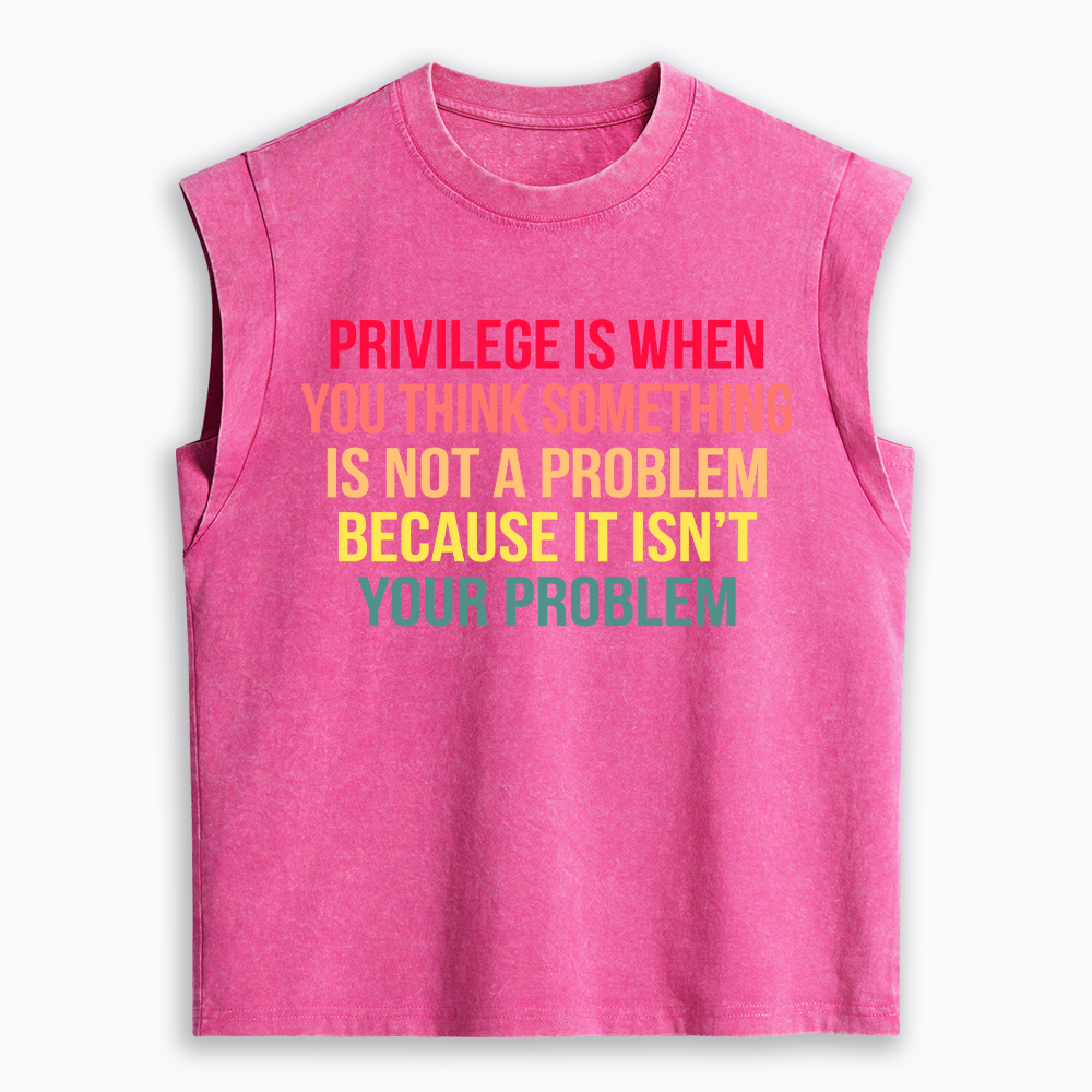 Social Justice Women's Washed Tank Top