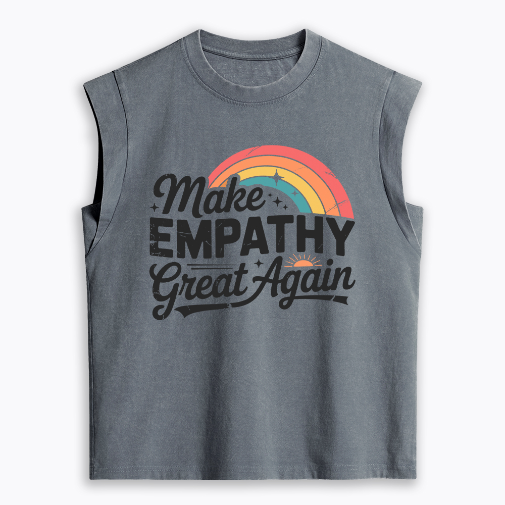 Make Empathy Great Again Women's Washed Tank Top