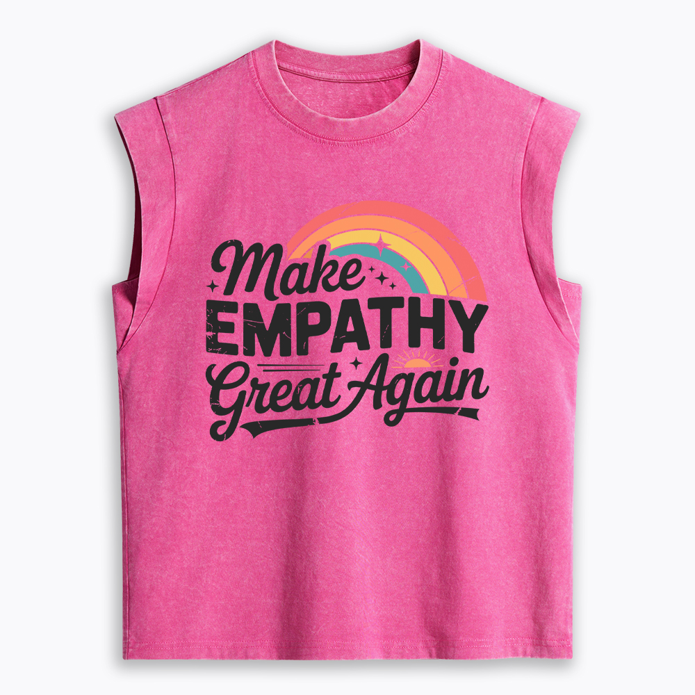 Make Empathy Great Again Women's Washed Tank Top