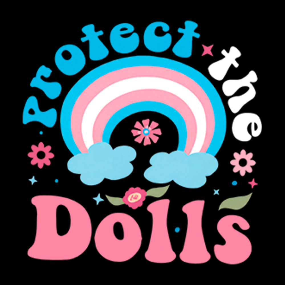 Protect The Dolls Trans Pride Women's Washed Tank Top