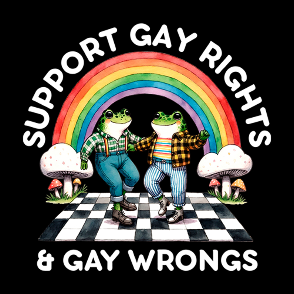 Gay Rights & Wrongs Pride Women's Washed Tank Top