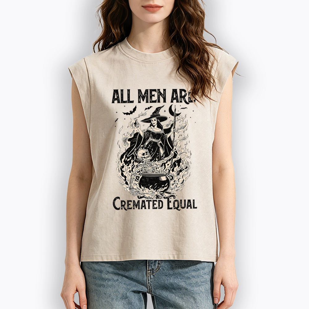 All Men Are Created Equal Women's Washed Tank Top