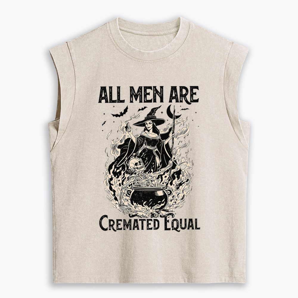 All Men Are Created Equal Women's Washed Tank Top