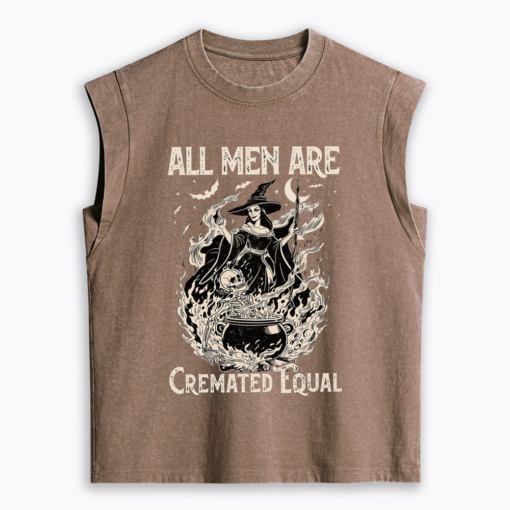 All Men Are Created Equal Women's Washed Tank Top