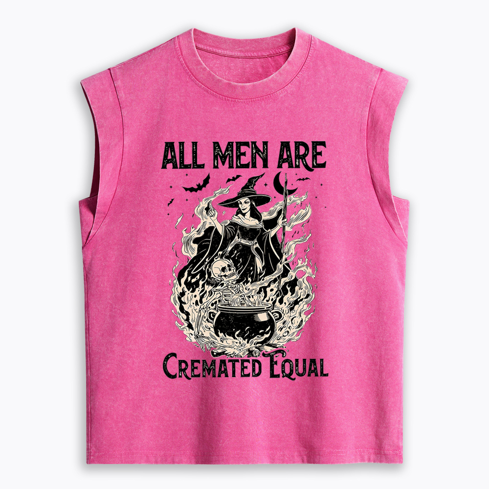 All Men Are Created Equal Women's Washed Tank Top