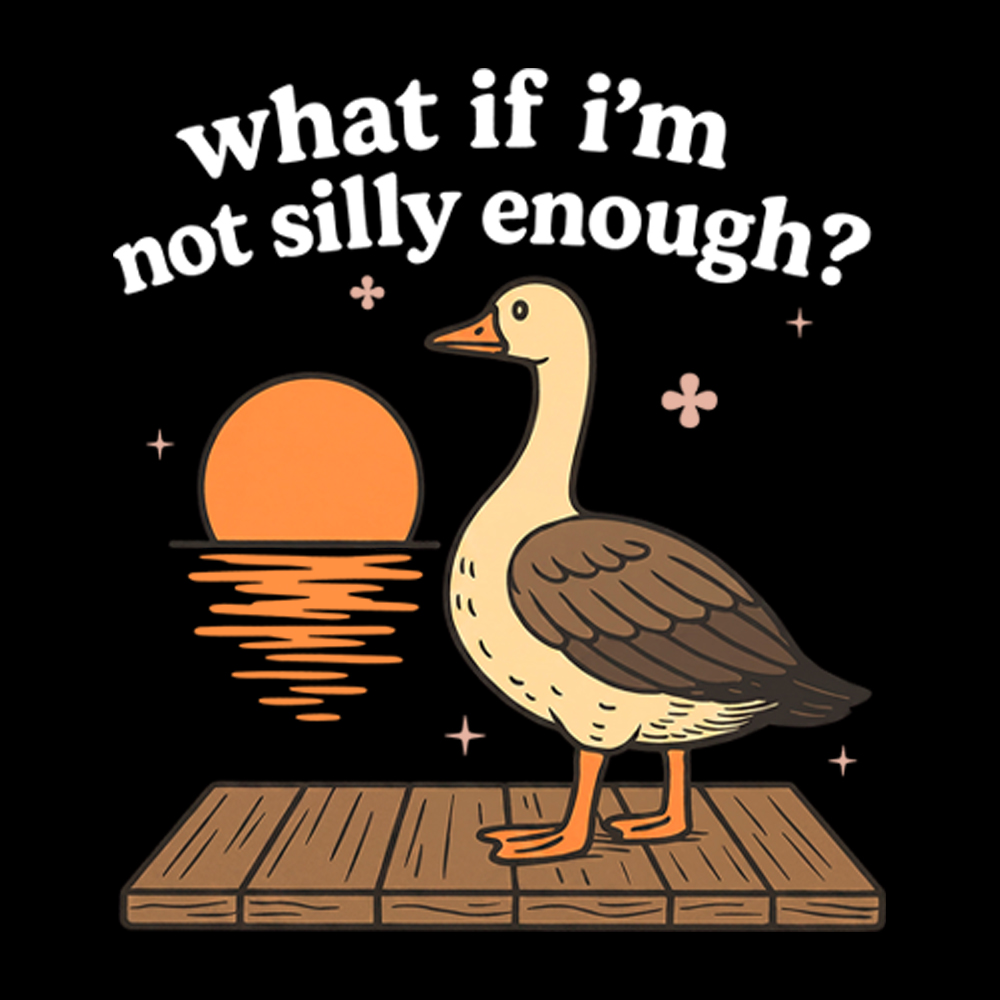 What If I'm Not Silly Enough Women's Washed Tank Top