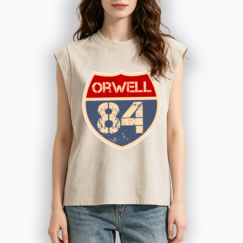 Orwell 84 Women's Washed Tank Top