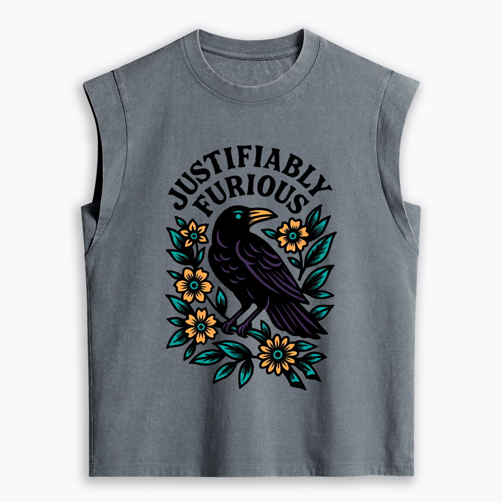 Justifiably Furious Women's Washed Tank Top