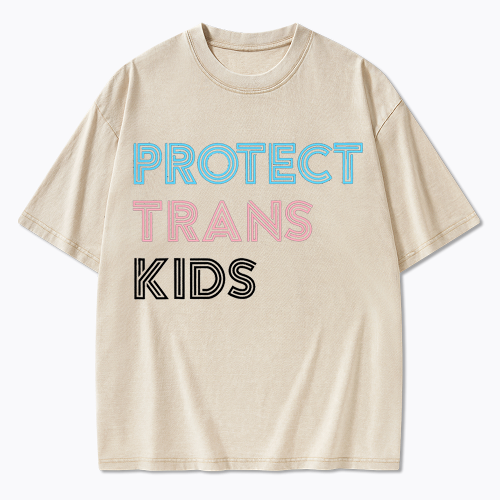 Protect Trans Washed T-Shirts