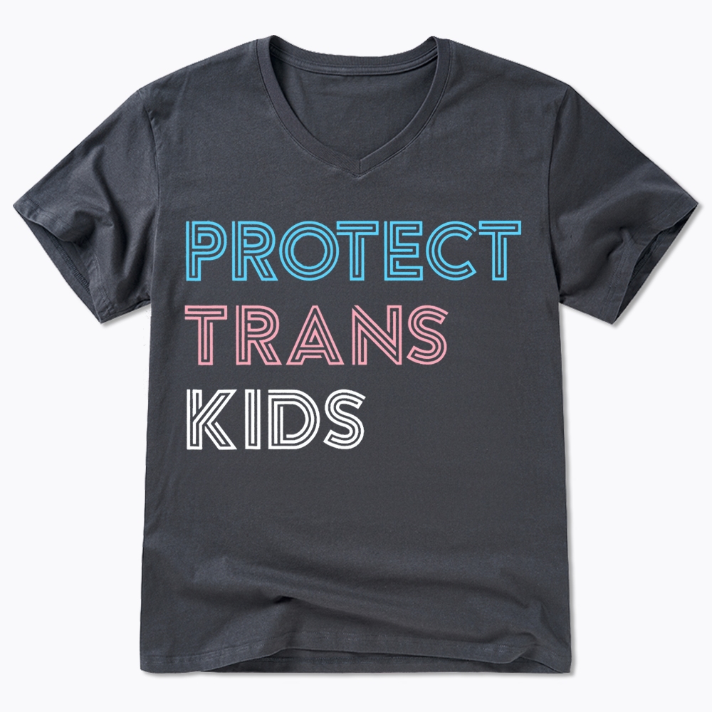 Protect Trans V-Neck Classic T-Shirts