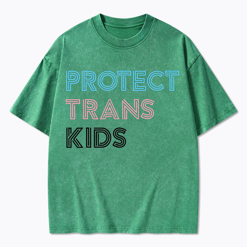 Protect Trans Washed T-Shirts