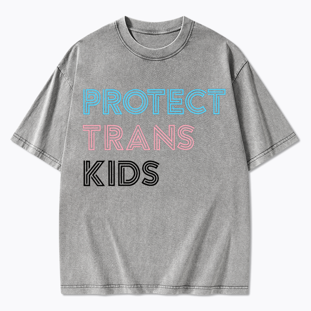 Protect Trans Washed T-Shirts