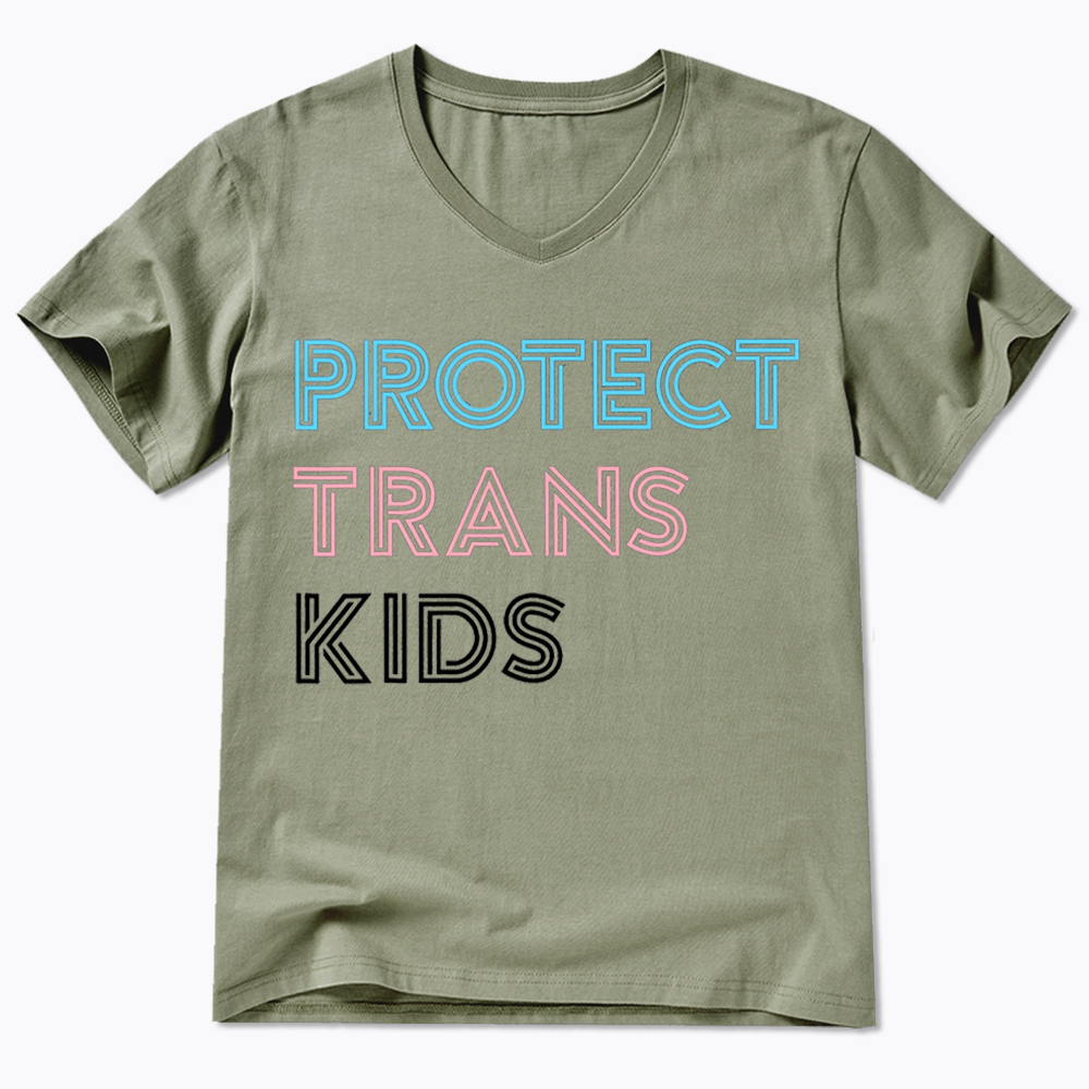 Protect Trans V-Neck Classic T-Shirts