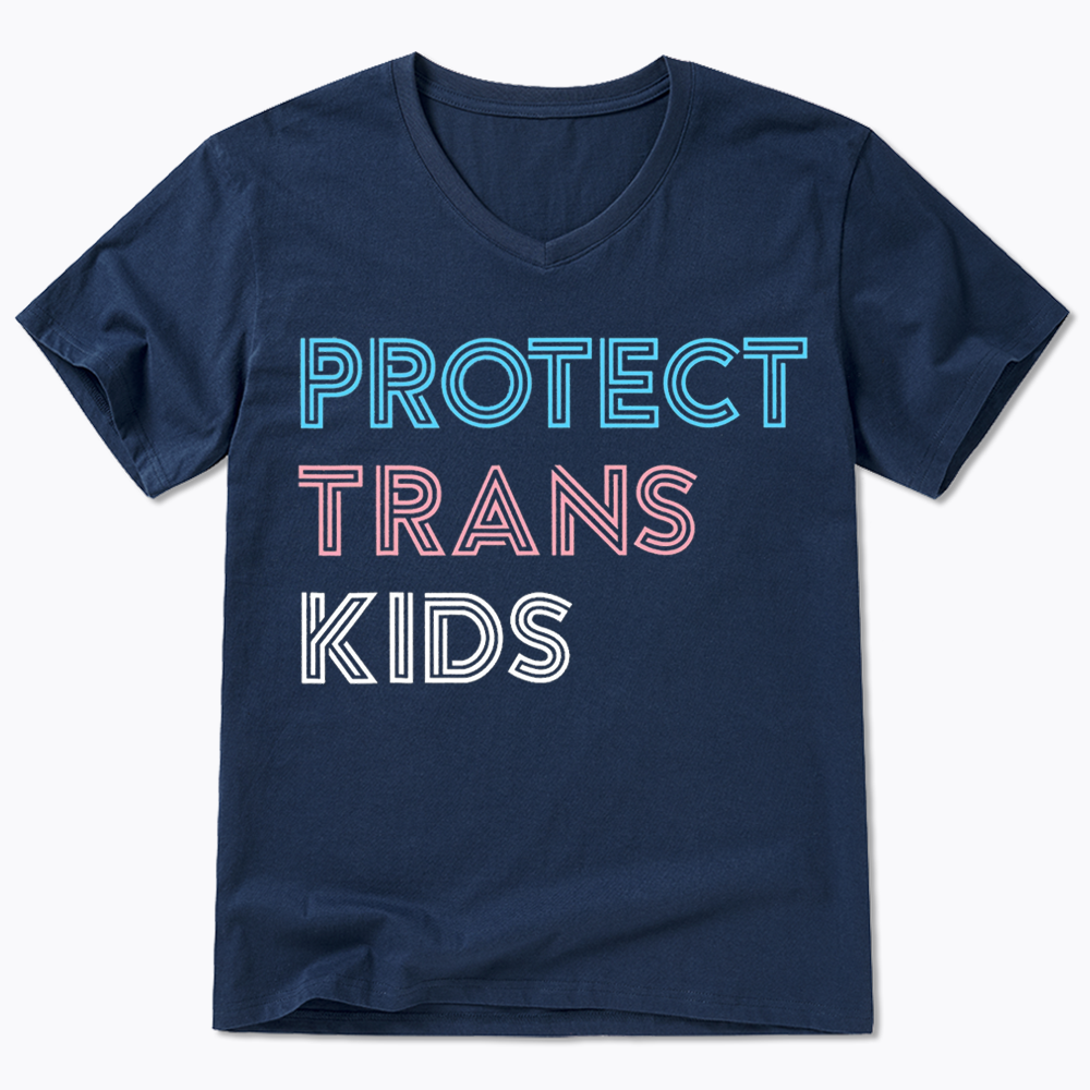 Protect Trans V-Neck Classic T-Shirts