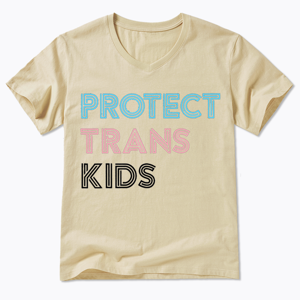 Protect Trans V-Neck Classic T-Shirts