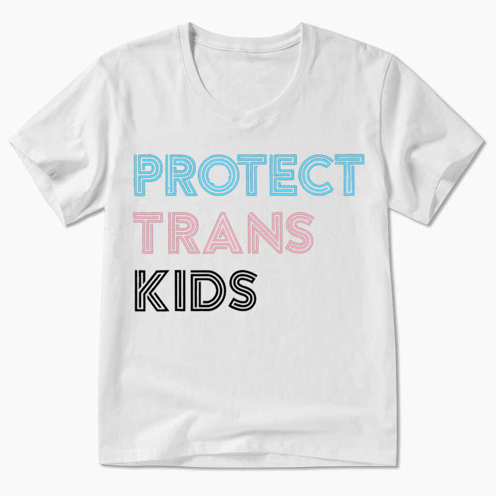 Protect Trans V-Neck Classic T-Shirts