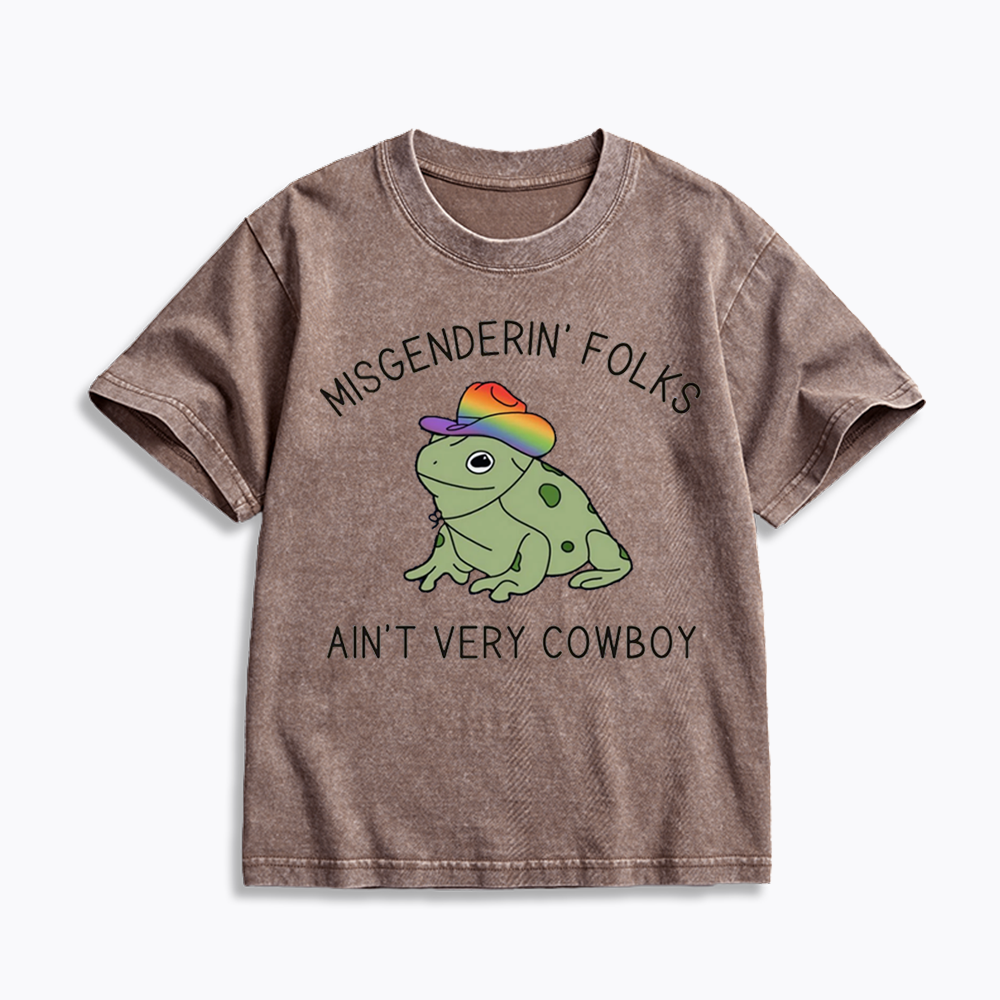 Trans Pride Kids Washed T-Shirts