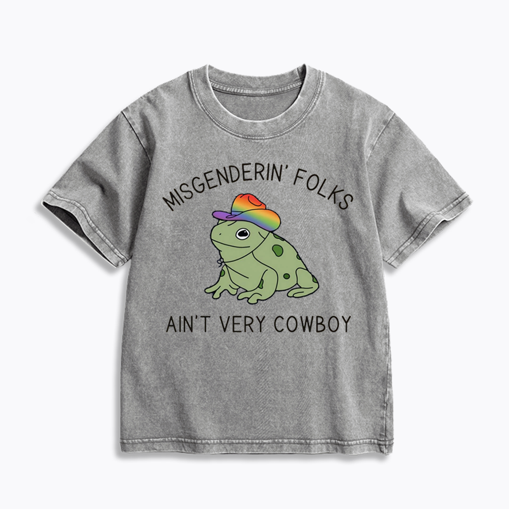 Trans Pride Kids Washed T-Shirts