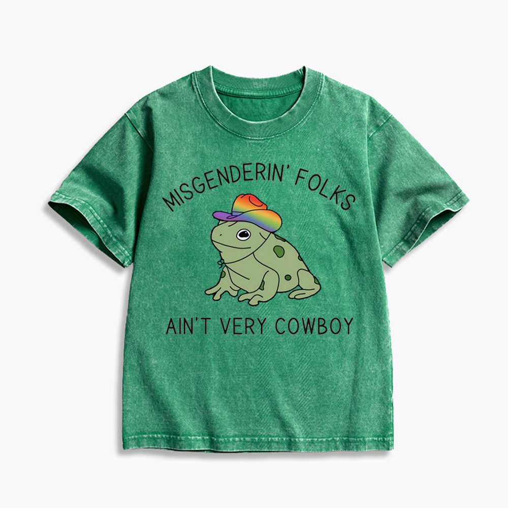 Trans Pride Kids Washed T-Shirts